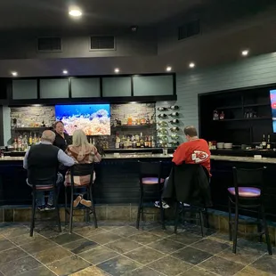 Bar area.
