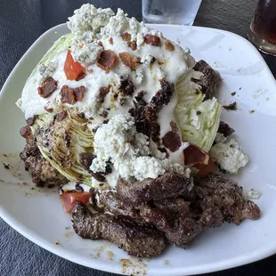 Wedge salad. Not great