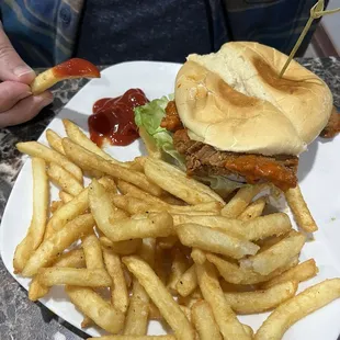 Buffalo chicken sandwich