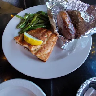 Broiled Salmon