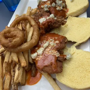 Buffalo chicken sandwich