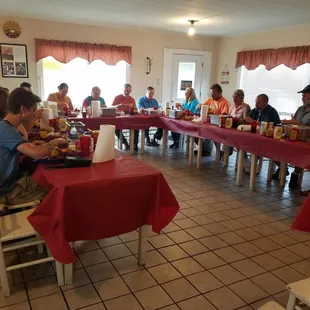 Private crawfish boil