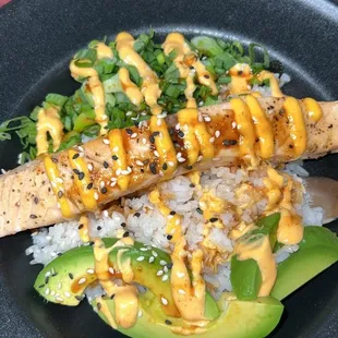 Park Poke Bowl with Salmon