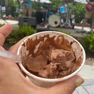 Chocolate love=best ice cream ever.