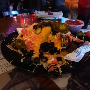Nacho humungo! Enough for the gang!