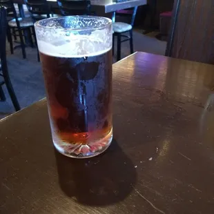 a pint of beer