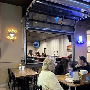 Looking into back bar area