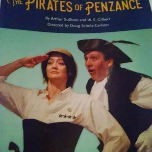 What better way to wrap up a Saturday than by seeing my friend Chuck Eaton on stage? As a pirate!