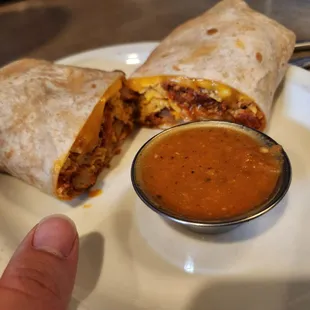 Breakfast burrito