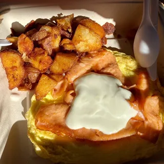 Salmon Scramble