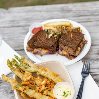 Beer Battered Asparagus