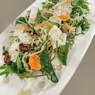 Shaved Brussels Sprouts Salad