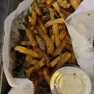 Garlic Parsley Fries