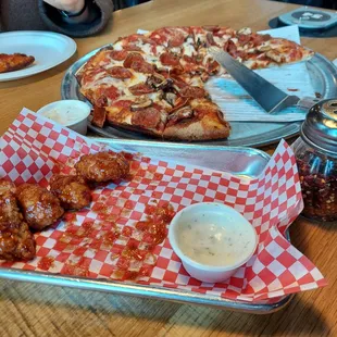 Magical Mushroom Pizza