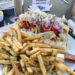 Buffalo chicken sandwich