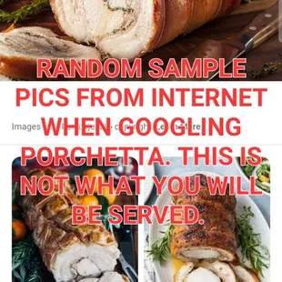 What porchetta is SUPPOSED to look like.