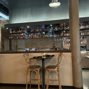 Bar area
