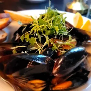 Mussels appetizer - amazing flavor!