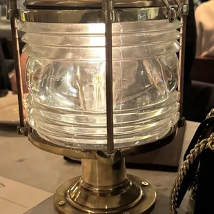 Beautiful antique lamps from ships