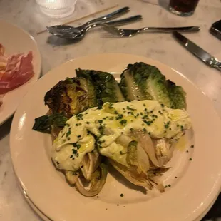 The dressing was really good