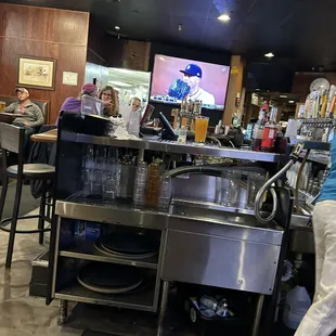 Bar in the dining room