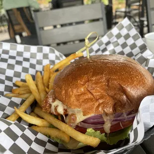 Crispy Chicken Sandwich with Thai Chili Sauce