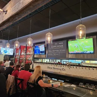 Bar view in the rear.