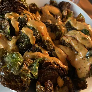 Fried Brussel Sprouts