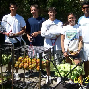 Summer Tennis Youth Program Staff