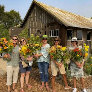 Flower picking party