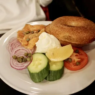 Smoked Salmon Bagel