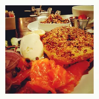 Smoked Salmon Platter Brunch
