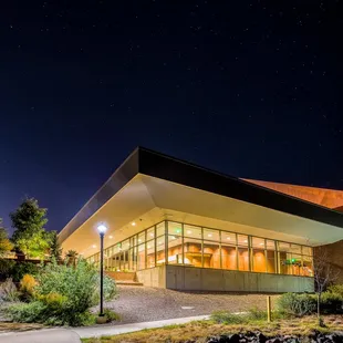 PACE Center at night