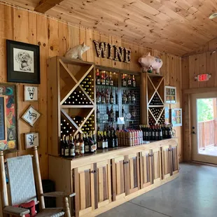 the tasting room
