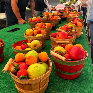 Great fruits and vegetables!