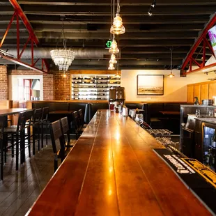 interior, sushi and sashimi
