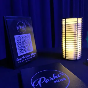 Waiting for the show to start at our table. First come first serve seating.