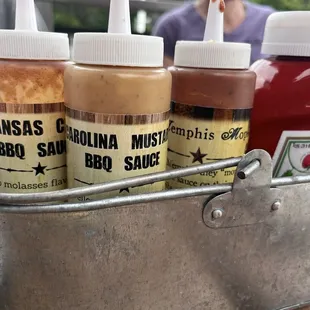 Housemade BBQ sauces