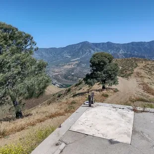 The summit of Parker Mt. Acton Ca.