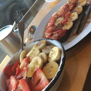 Almond Butter Tartine