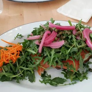 Smoked Salmon Tartine