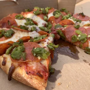Rattlesnake on original crust