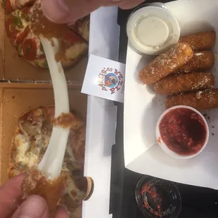 Mozzarella sticks