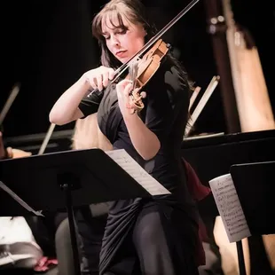 Nadya, the concertmistress