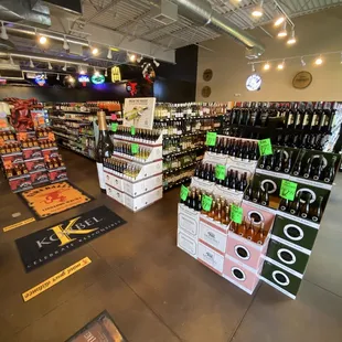 a view of the inside of a store