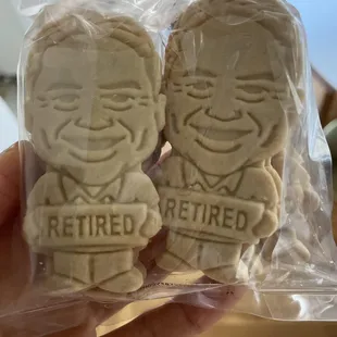 Perfectly intact cookies upon delivery