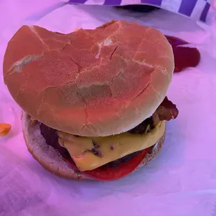 Double bacon cheeseburger
