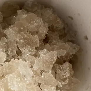 They have crushed ice :)
