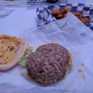 Double cheeseburger