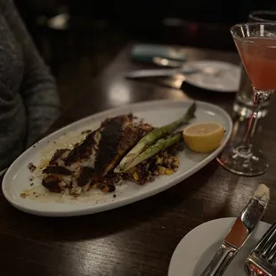 a plate of food on a table